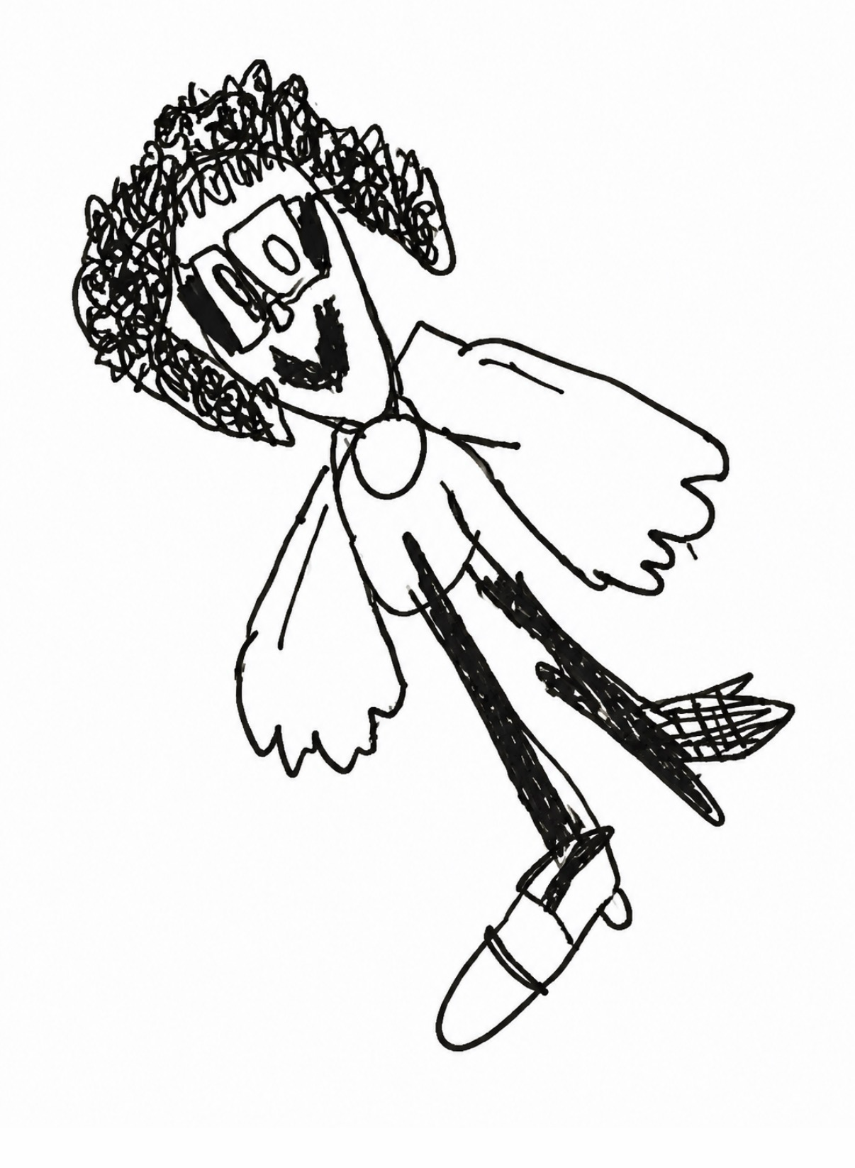 A child's portrait of Sally